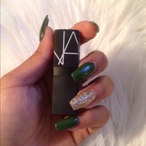 NARS lipstick in the shade Orgasm